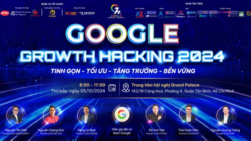 DanaSEO hỗ trợ truyền thông cho sự kiện Google Growth Hacking 2024