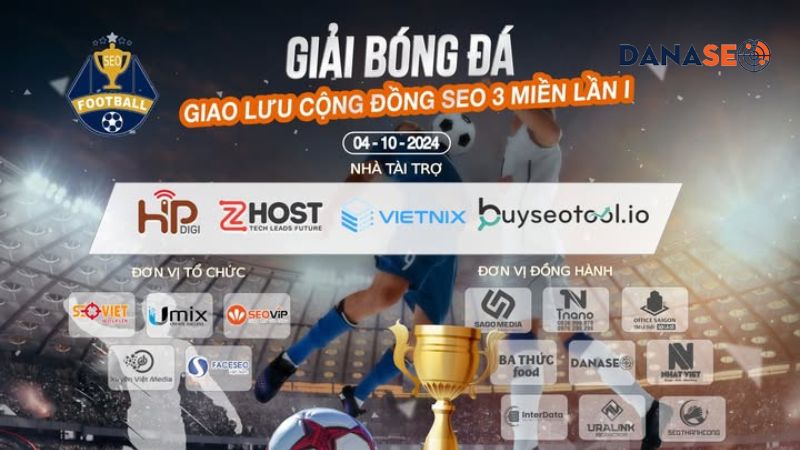 DanaSEO tham dự giải bóng đá giao lưu SEO 3 miền lần 1