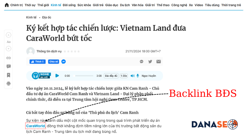 Cách xây dựng backlink chất lượng trong ngành bất động sản