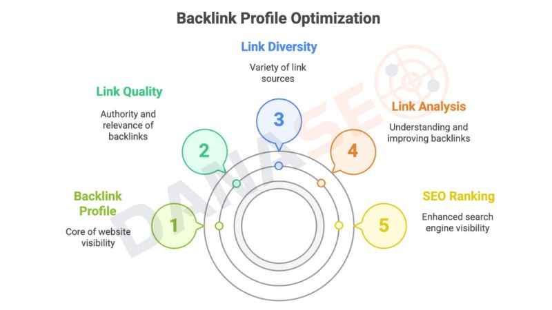 Các thành phần trong một backlink profile