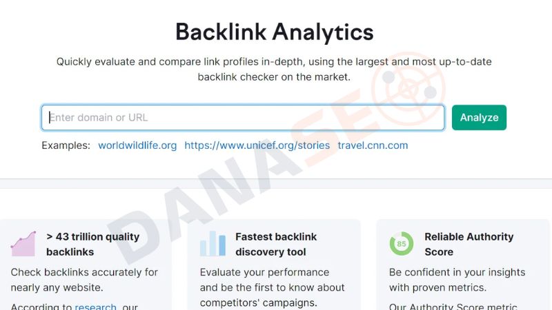 Dùng đến các công cụ hỗ trợ để phân tích backlink