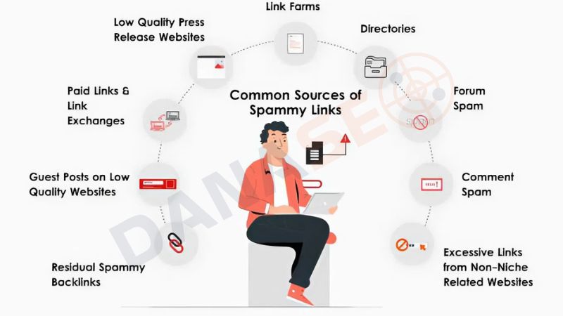 Những hình thức spam backlink phổ biến 