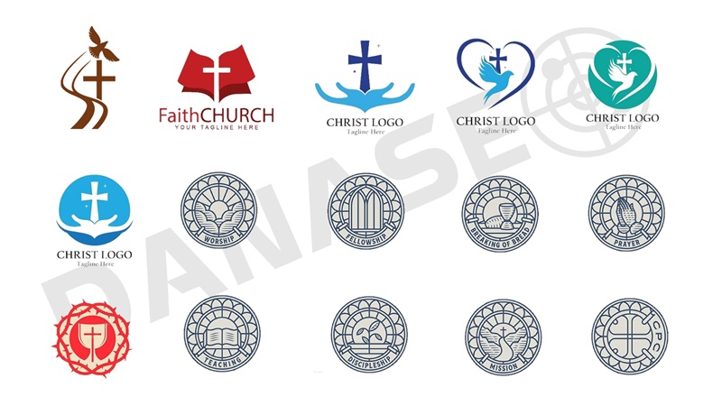 99+ Mẫu thiết kế logo Công giáo đẹp và ý nghĩa nhất 2026