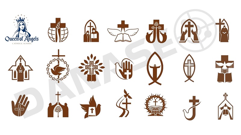 99+ Mẫu thiết kế logo Công giáo đẹp và ý nghĩa nhất 2026