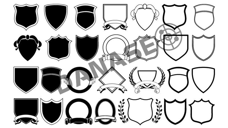 Hình khối trong thiết kế logo bóng đá