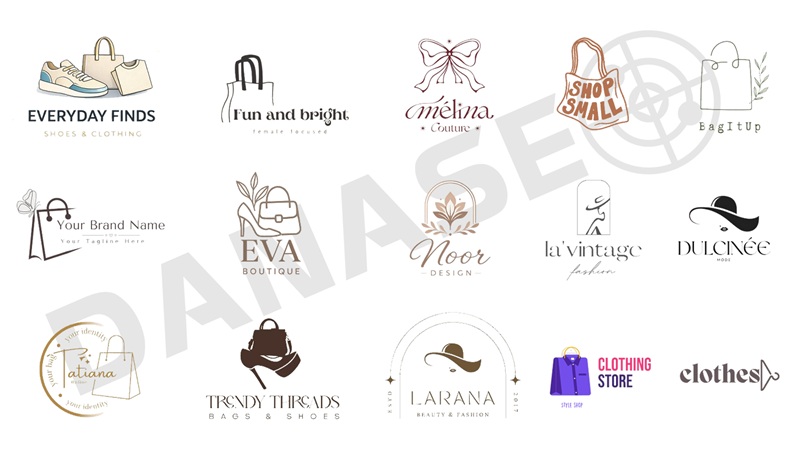 Mẫu logo shop phụ kiện & túi xách