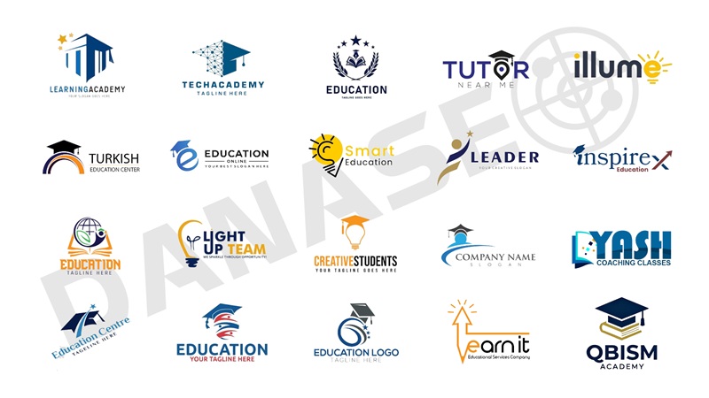 mẫu thiết kế logo giáo dục