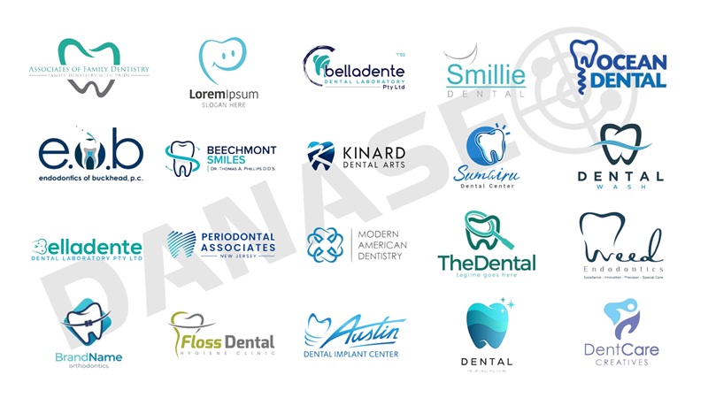 Mẫu thiết kế logo nha khoa