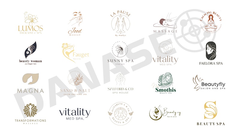 Mẫu thiết kế logo Spa đẹp