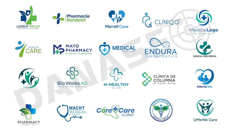 Mẫu thiết kế logo y tế