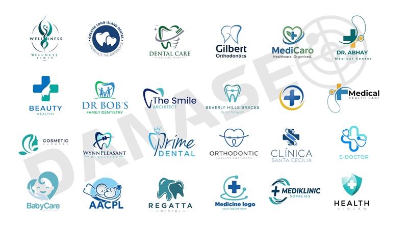 Mẫu thiết kế logo y tế