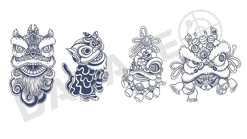 Thiết kế logo lân sư rồng