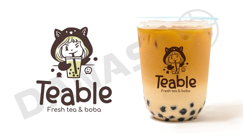 Thiết kế logo trà sữa