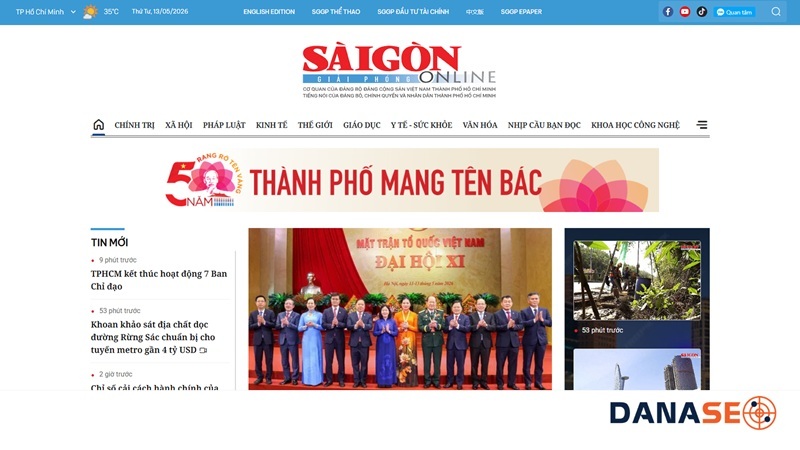 Báo điện tử Sài Gòn Giải Phóng