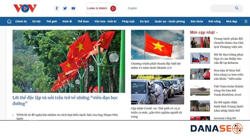 Báo điện tử VOV