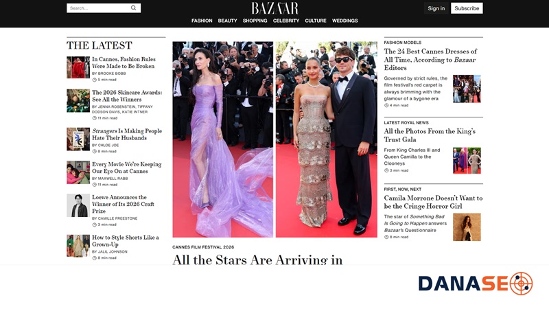 Tượng đài tạp chí thời trang quốc tế Harper’s Bazaar