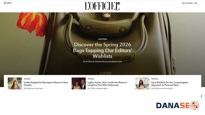 Tượng đài tạp chí thời trang quốc tế L’Officiel