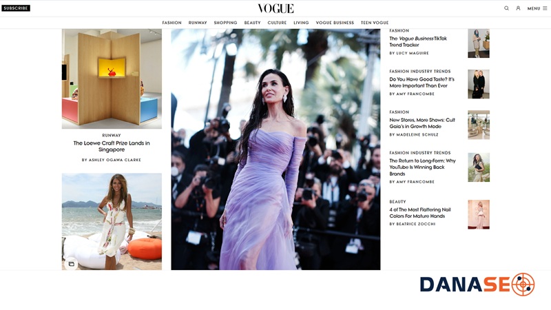 Tượng đài tạp chí thời trang quốc tế Vogue
